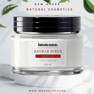 Immune Lifestyle glowing Baobab Scrub