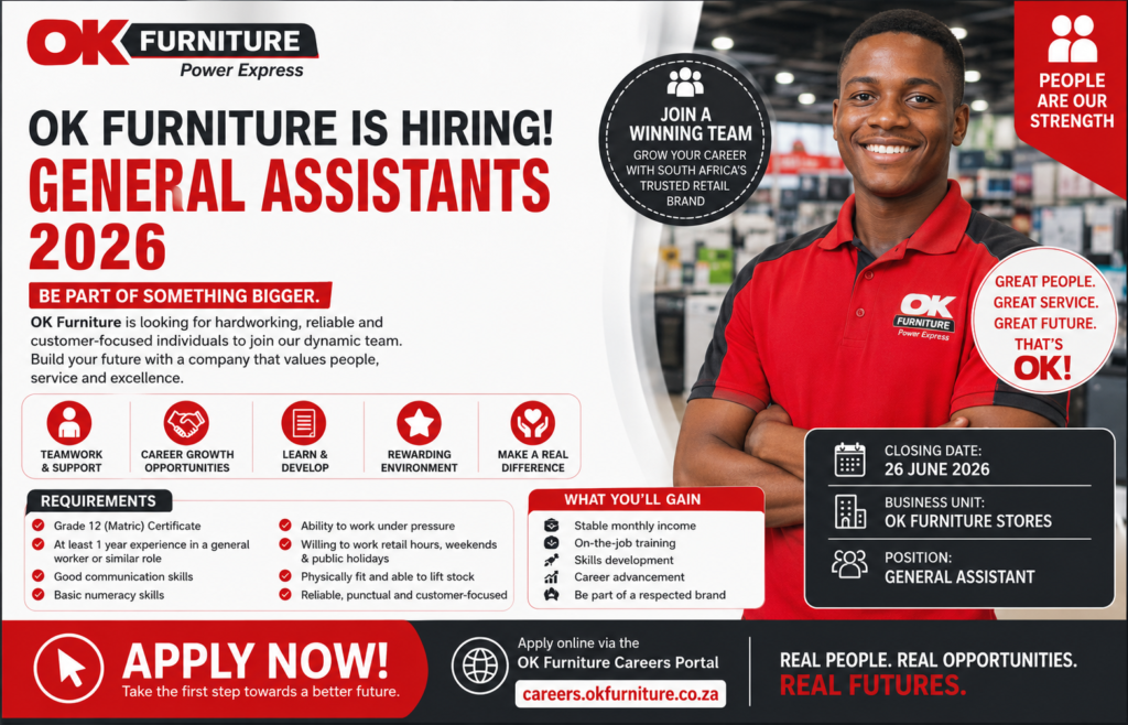 OK furniture General Assistant