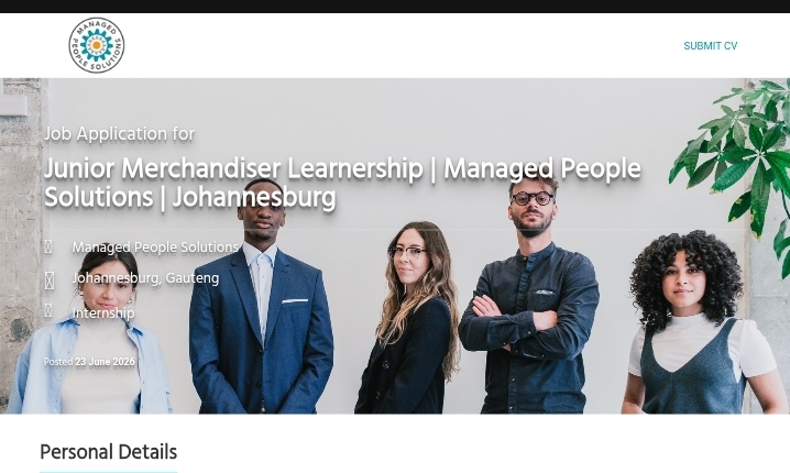 Managed People Solutions Learnership 2026/2027
