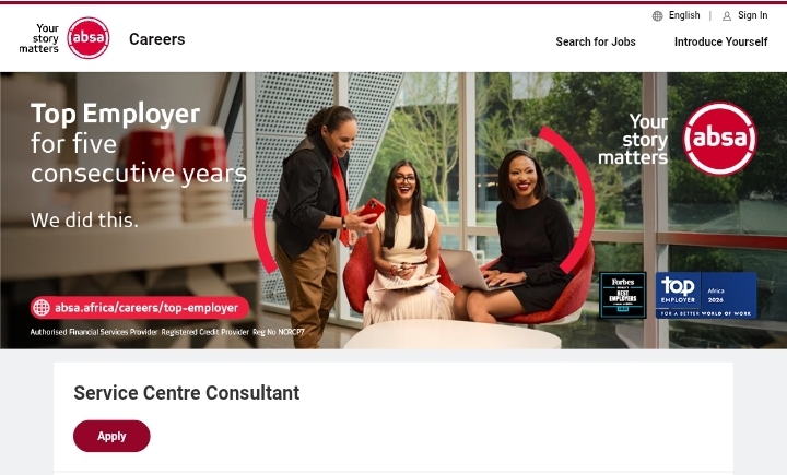 Absa Consultant services