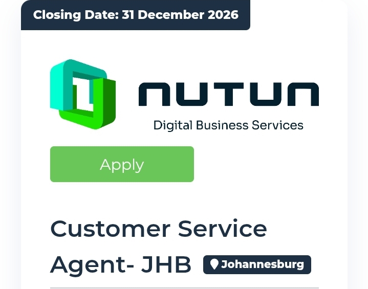 Nutun Customer Service Agent